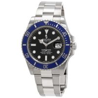 Rolex Submariner Cookie Monster Black Dial, Blue bezel Automatic Chronometer Mens Watch 126619LBBKSO