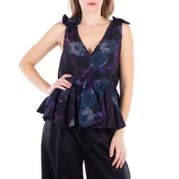 Rotate Chiffon Ruffle Top
