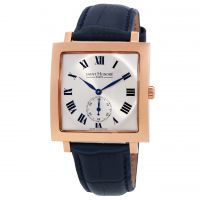 Saint Honore Paris Carree Quartz White Dial Mens Watch