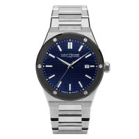 Saint Honore Paris Haussmann II Quartz Blue Dial Mens Watch