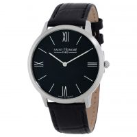 Saint Honore Paris Wagram Quartz Black Dial Mens Watch