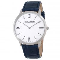 Saint Honore Paris Wagram Quartz White Dial Mens Watch