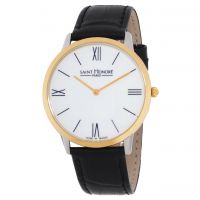 Saint Honore Paris Wagram Quartz White Dial Mens Watch