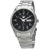 Seiko 5 Automatic Black Arabic Dial Mens Watch