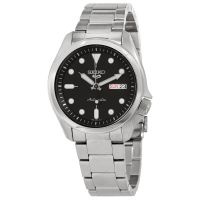 Seiko 5 Sports Automatic Black Dial Mens Watch
