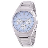 Seiko Sport Chronograph Quartz Light Blue Dial Mens Watch