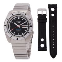 Seiko Limited Edition 5 Sports Automatic Black Dial Watch
