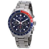 Seiko Prospex Speedtimer Chronograph Blue Dial Mens Watch