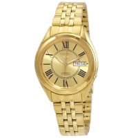 Seiko 5 Automatic Gold Dial Mens Watch