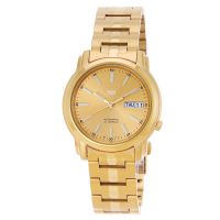 Seiko Series 5 Automatic Gold Dial Mens Watch