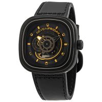 Sevenfriday P-Series Automatic Black Dial Mens Watch