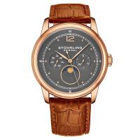 Stuhrling Original Symphony Gunmetal Dial Mens Watch