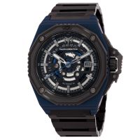 Technomarine Carbon Nautic Automatic Black Dial Mens Watch