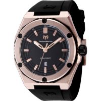 Technomarine CORAL Quartz Black Dial Mens Watch