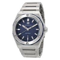 Technomarine Coral Quartz Blue Dial Mens Watch