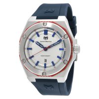 Technomarine Coral Quartz Silver Dial Mens Watch