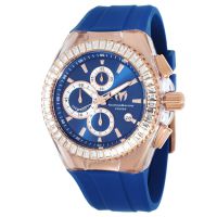 Technomarine Cruise Chronograph Quartz Crystal Blue Dial Mens Watch