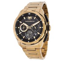 Technomarine Ocean Chronograph GMT Quartz Black Dial Mens Watch