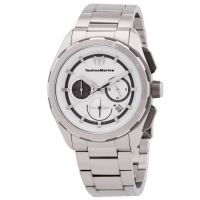 Technomarine OCEAN Chronograph GMT Quartz Silver Dial Mens Watch