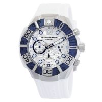 Technomarine Reef Black Chronograph GMT Quartz White Dial Mens Watch