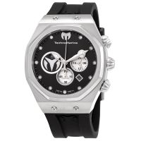 Technomarine Reef Sun Chronograph Quartz Diamond Black Dial Mens Watch