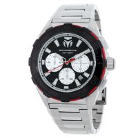 Technomarine Seven Seas Chronograph GMT Quartz Black Dial Mens Watch