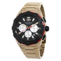 Technomarine Seven Seas Chronograph GMT Quartz Black Dial Mens Watch