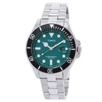 Timex Harborside Coast Quartz Green Dial Mens Watch TW2V91900