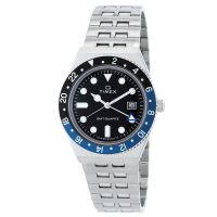 Timex Q Quartz Black Dial Mens Watch