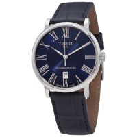 Tissot Carson Automatic Blue Dial Mens Watch