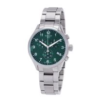 Tissot Chrono XL Classic Quartz Green Dial Mens Watch