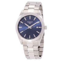 Tissot Gentleman Quartz Blue Dial Mens Watch