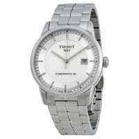 Tissot Luxury Powermatic 80 Silver Dial Mens Watch T0864071103100