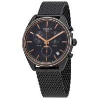 Tissot PR 100 Chronograph Black Dial Mens Watch