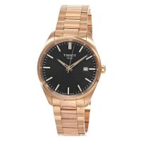 Tissot PR 100 Quartz Black Dial Mens Watch