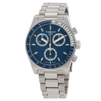 Tissot PR516 Chronograph Quartz Blue Dial Mens Watch
