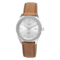Tissot PRC 100 Quartz Solar-Powered Silver Dial Watch