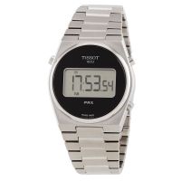 Tissot PRX Digital Quartz Black Dial Mens Watch