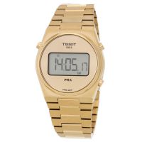 Tissot PRX Digital Quartz Gold Dial Mens Watch
