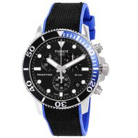 Tissot Seastar 1000 Chronograph Quartz Black Dial Mens Watch