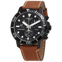 Tissot Seastar 1000 Chronograph Quartz Black Dial Mens Watch