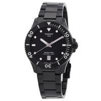 Tissot Seastar 1000 Quartz Black Dial Mens Watch T1204103305100