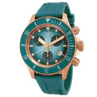 Tissot Seastar Chronograph Quartz Turquoise Dial Watch
