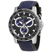 Tissot Supersport Chronograph Quartz Black Dial Mens Watch