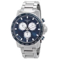 Tissot Supersport Chronograph Quartz Blue Dial Mens Watch