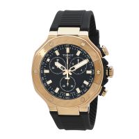 Tissot T-Race Chronograph Quartz Black Dial Mens Watch