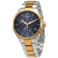 Tissot T-Sport Chronograph Quartz Blue Dial Mens Watch