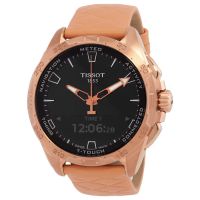 Tissot T-Touch Connect Solar Perpetual Alarm Quartz Analog-Digital Black Dial Mens Watch