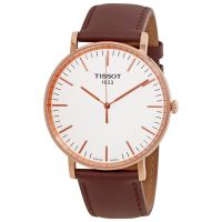 Tissot Everytime Silver Dial Mens Watch