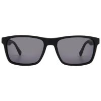 Tommy Hilfiger Grey Rectangular Mens Sunglasses